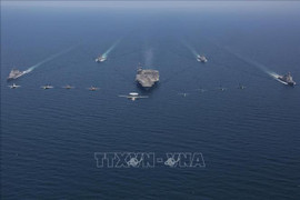 Mỹ - Nhật tập trận chung với hệ thống tên lửa đánh chặn