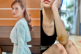 Đan Lê bầm dập vì cảnh bị đánh trong 'Anh có phải đàn ông không?'