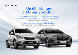 Chào hè 2022, VinFast tung ưu đãi lớn