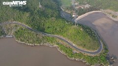 Hải Phòng: Chiêm ngưỡng con đường nghìn tỷ đẹp như tranh vẽ xuyên đảo Cát Bà