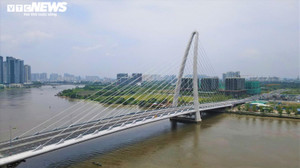 Cận cảnh cầu Thủ Thiêm 2 trước ngày thông xe