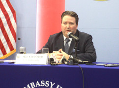 Đại sứ Mỹ tại Việt Nam họp báo lần đầu, chia sẻ ưu tiên thúc đẩy quan hệ đối tác