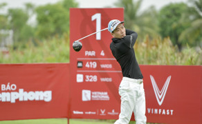 Giải Vô địch Golf Quốc gia 2022: Âm 3 gậy, Phạm Minh Phong tạm dẫn đầu
