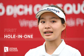 Giải golf vô địch quốc gia 2022: Golfer 14 tuổi gây ấn tượng