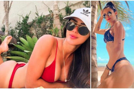 Bạn gái mới bốc lửa của Neymar nổi tiếng thế nào trong làng mẫu?