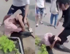 Thừa Thiên - Huế: Công an điều tra việc nữ sinh bị đánh hội đồng giữa đường