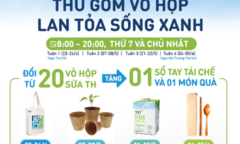Tập đoàn TH triển khai ‘Thu gom vỏ hộp, lan tỏa sống xanh’ với nhiều quà hấp dẫn