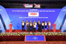 Dai-ichi Life Việt Nam dược vinh danh Top 50 doanh nghiệp tăng trưởng xuất sắc