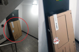 Đặt mua tivi qua mạng, anh chàng bức xúc khi thấy sản phẩm giao đến