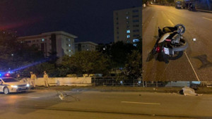 Công an Hà Nội truy tìm xe gây tai nạn khiến 2 thanh niên đi xe SH thương vong