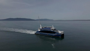 Video: Phà chạy bằng hydro đầu tiên trên biển ở Mỹ 