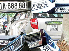 Đề xuất chủ phương tiện được giữ lại biển số khi bán xe