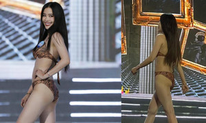 Bị chê bụng ngấn mỡ khi diện bikini thi hoa hậu, Nam Em lên tiếng