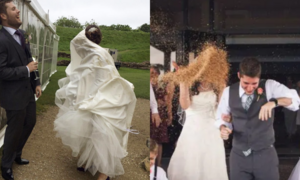 Loạt thảm cảnh dở khóc dở cười của các cô dâu bị vận rủi đeo bám trong đám cưới