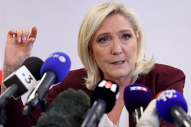 Ứng viên Le Pen bình luận về kết quả bầu cử Tổng thống Pháp