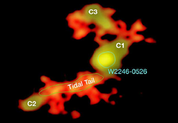 Thiên hà 'quái vật' làm thịt 3 đồng loại