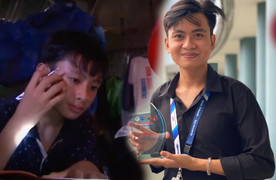 Cuộc sống của nam sinh mồ côi, từng học bài bằng đèn pin hiện ra sao?