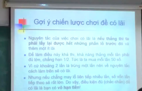 Nữ giảng viên gây xôn xao vì 'Gợi ý chiến lược chơi đề có lãi'