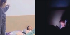 Chồng hú hồn vì giữa đêm thấy bóng vợ bên cạnh