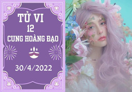 12 cung hoàng đạo ngày 30/4: Nhân Mã sự nghiệp nhảy vọt, Cự Giải đào hoa thị phi