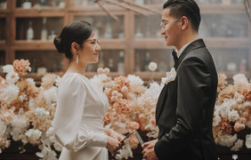 Ngắm ảnh cưới của Việt Hoa 'Hương vị tình thân'