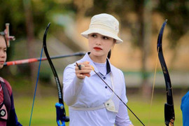 Hot girl bắn cung Ánh Nguyệt bật mí bài tập luyện 'thần kinh thép'