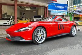 Chi tiết Ferrari Roma của ông chủ cà phê Trung Nguyên