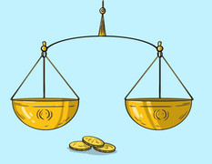 Đố bạn tìm ra đồng xu giả trong 3 đồng xu này