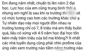 Nữ sinh sốc khi ra trường lương chỉ 7 triệu đồng, dân mạng tranh cãi