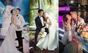 Vbiz được mùa cưới: 2 đôi đã lên xe hoa, fan háo hức chờ 3 'siêu đám cưới' khác