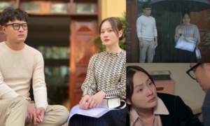 Ảnh hậu trường 'Thương ngày nắng về' khiến fan nghi Khánh - Đức sắp ly hôn