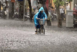 Thời tiết ngày 8/5: Bắc Bộ và Bắc Trung Bộ mưa rào, nguy cơ lốc, mưa đá