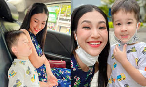 Sao Việt 9/5: MC Hoàng Oanh rạng rỡ bên con trai, lấy lại tinh thần sau ly hôn