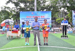 PC Quảng Ngãi tổ chức giải bóng đá chào mừng Đại hội Đoàn Thanh niên
