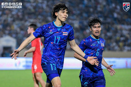 Đè bẹp U23 Singapore 5-0, U23 Thái Lan thắng trận đầu ở SEA Games 31