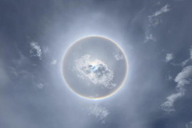 Chuyên gia lý giải hiện tượng quầng mặt trời ở Lào Cai 