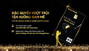 Nam A Bank ra mắt thẻ tín dụng dành riêng cho golfer