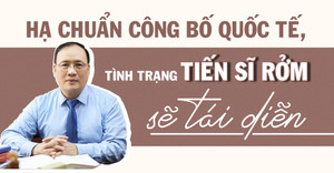 Chuyên gia: Hạ chuẩn công bố quốc tế, tình trạng tiến sĩ rởm sẽ tái diễn