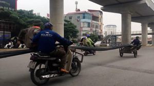 Video: 'Máy chém' lộng hành khắp đường phố, nỗi ám ảnh của dân Thủ đô
