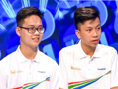 Thi đấu xuất thần, 2 nam sinh cùng giành vé vào chơi vòng thi tháng Olympia