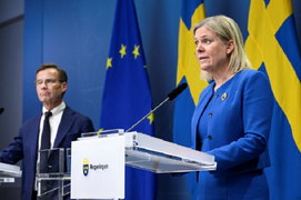 Lãnh đạo Thụy Điển chính thức tuyên bố gia nhập NATO