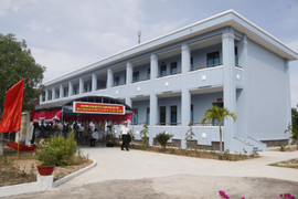 Khánh thành nhà ở và làm việc Đại đội thông tin - Lữ đoàn 957, Vùng 4 Hải quân