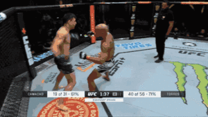 Video: Võ sĩ tung cú đấm móc hàm khiến đối thủ ngã ngửa xuống sàn