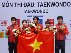 Châu Tuyết Vân tỏa sáng, tuyển taekwondo Việt Nam hoàn tất ngày vàng
