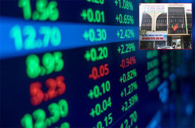 Cổ phiếu ‘lạ’: Tăng bùng nổ, giao dịch bèo