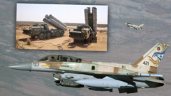 Tên lửa S-300 Syria lần đầu khai hỏa đánh chặn tiêm kích Israel