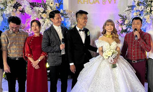 Sao Việt 19/5: Tự Long, vợ chồng Lâm Vỹ Dạ về quê Mạc Văn Khoa ăn cưới