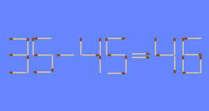 Biến phép tính sai thành đúng, bạn có thể? 