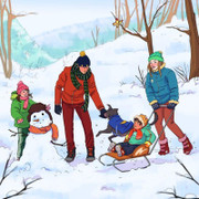 Tìm điểm phi logic trong bức tranh mùa đông