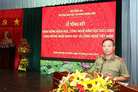 Trường Đại học An ninh Nhân dân tổng kết hoạt động khoa học và công nghệ